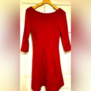Banana Republic 3/4” sleeve knit ballerina dress